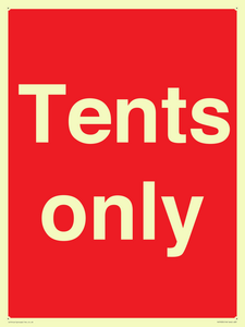 Tents only